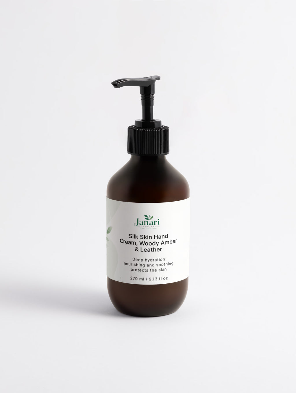 Silk Skin Hand Cream, Woody Amber & Leather