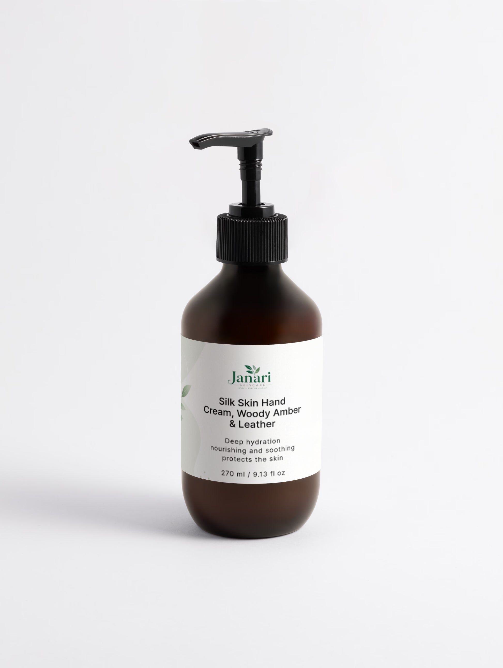 Silk Skin Hand Cream, Woody Amber & Leather