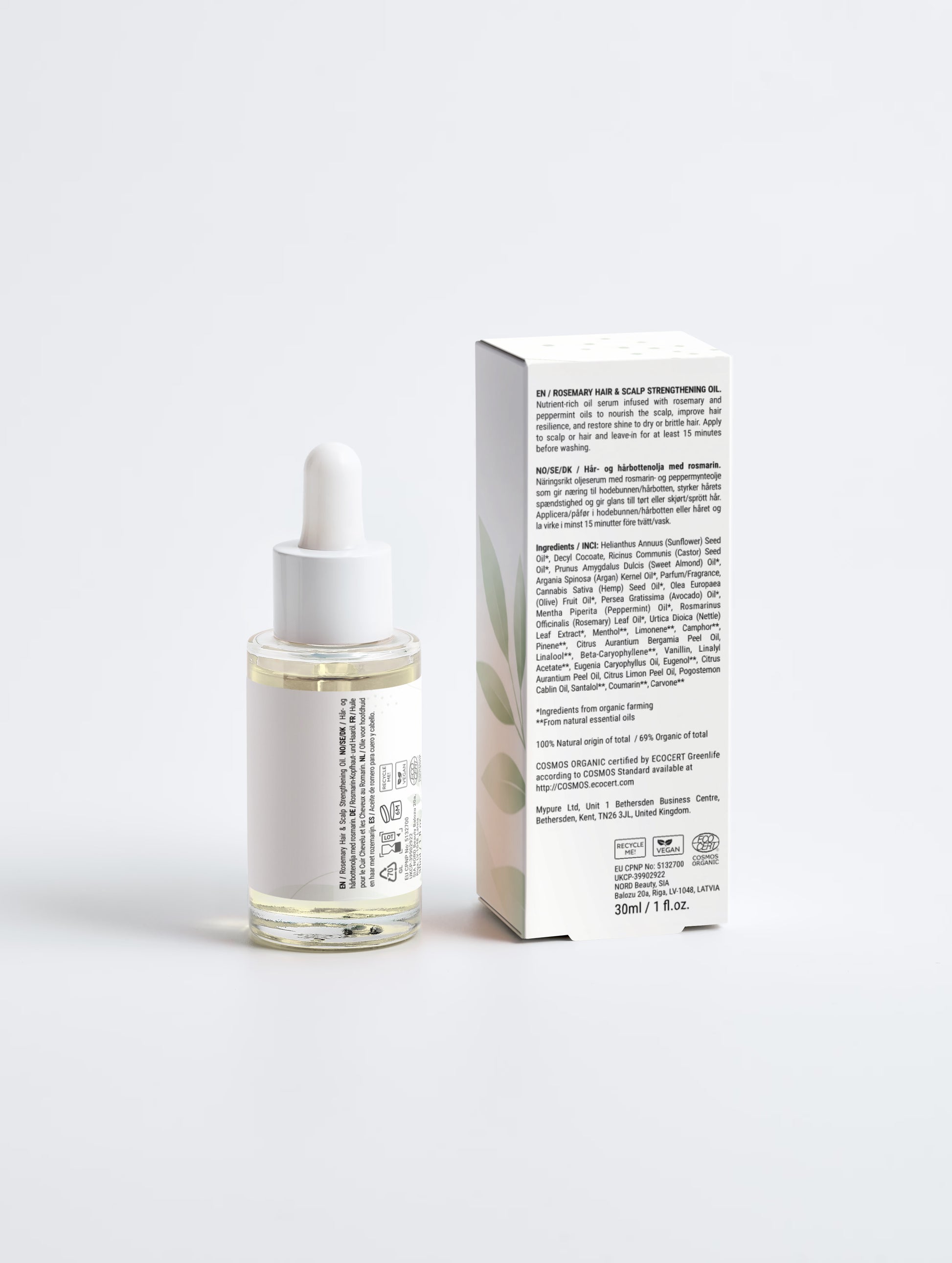 Rosemary Hair & Scalp Strengthening Oil