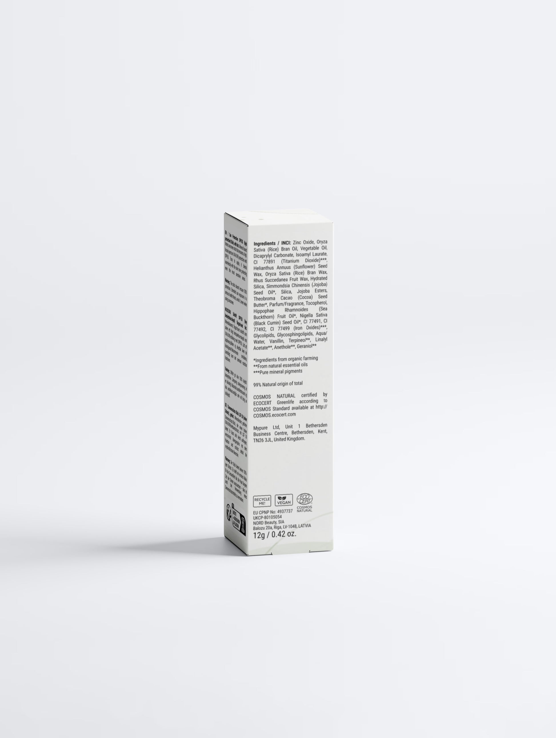Sun Protection SPF50 Stick, with tint